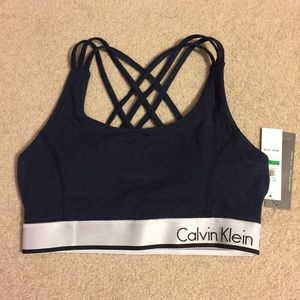 NWT Calvin Klein Sports Bra